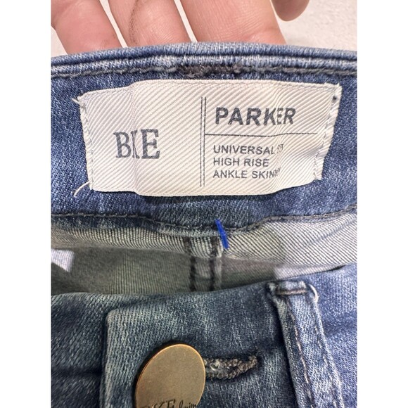 BKE Buckle Jeans Women 26 Blue Parker Universal Fit High Rise Ankle Skinny Denim - Picture 5 of 11